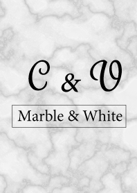 C&V-Marble&White-Initial