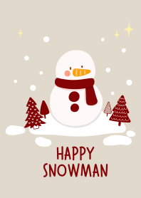 Happy Snowman ver.2