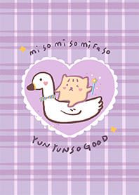 魔法少女喵比與寵物鵝