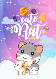 Rat Celebrate Galaxy Universe