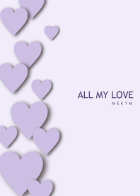 ALL MY LOVE-PURPLE HEART 22