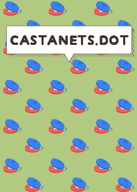 Castanets pattern material ver.green