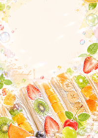Fruit Sandwich Wallpaper | Bitasui