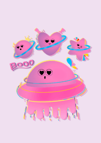 we are pink-purple space