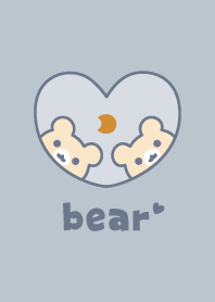 Bear Moon - Dullness Blue