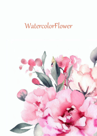 Watercolor Flower-hisatoto 85