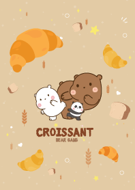Three Bears Croissant Lover