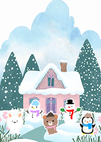可愛い北欧風着せかえ(Winter-1018)
