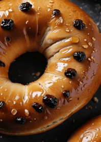 Raisin Bagel-I LOVE BREAD
