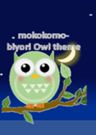 mokokomo-biyori Owl theme