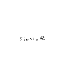 *Simple White pattern*
