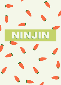 ninjin pattern / yellowgreen