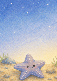 海星賞月色