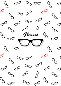 pattern of glasses