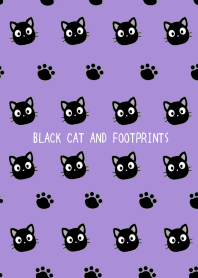 BLACK CAT AND FOOTPRINTSj-DEEP PURPLE