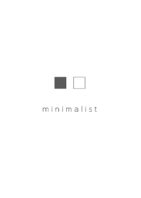 Minimalist Square   #White