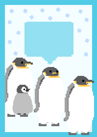 Pixel Art animal _ Penguin 2