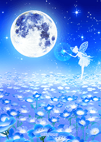 小叮噹和nemophila