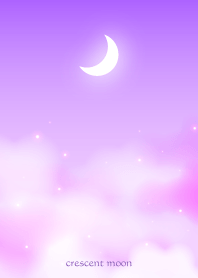 crescent moon-purple 6