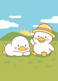 Little duck(green theme)
