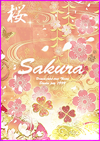 Sakura and Japanese patterns/3