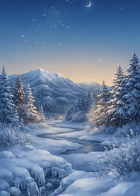 Starlit Snow Country