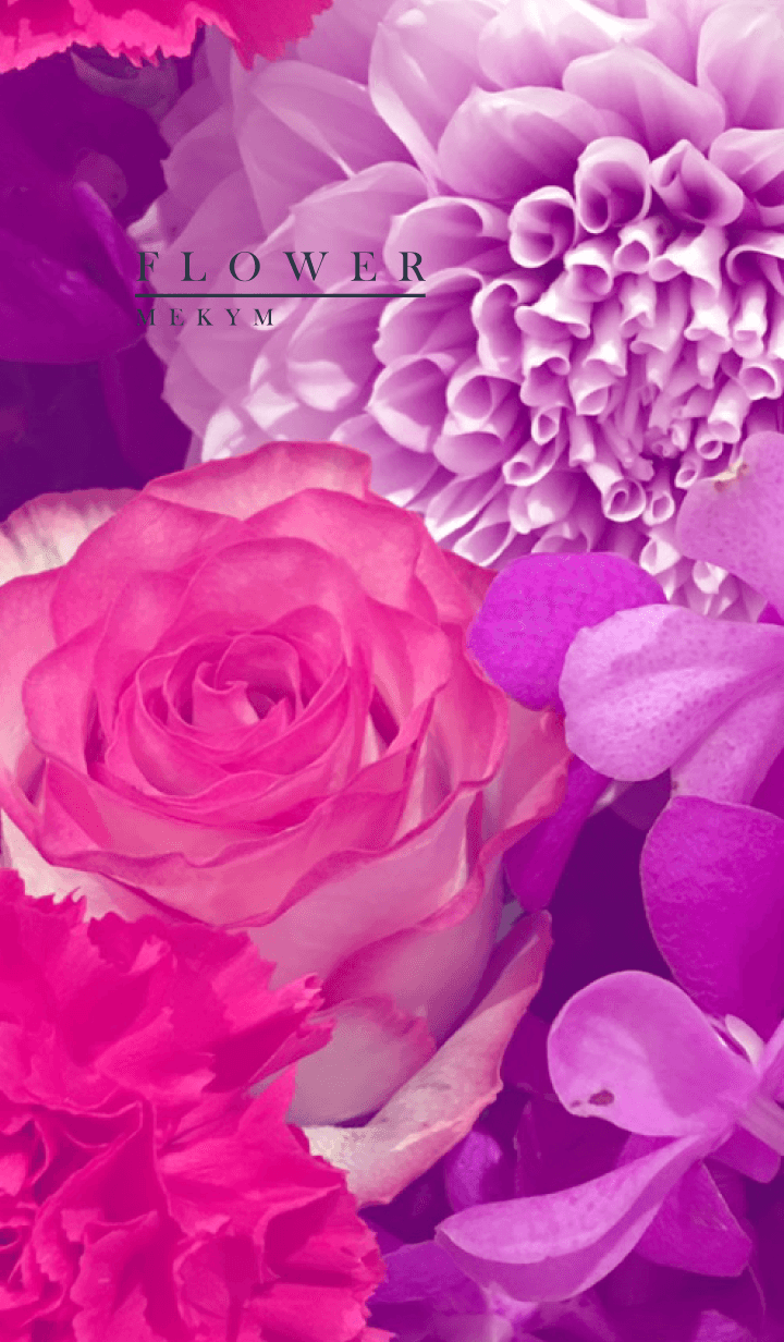 PURPLE FLOWER -MEKYM- 9