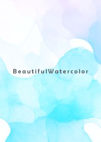 Beautiful Watercolor-AQUA COLORFUL