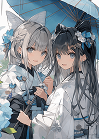 雨天の好姊妹❤