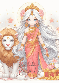 พระแม่อุมาเทวี : มั่งคั่ง สำเร็จ (สีแดง)