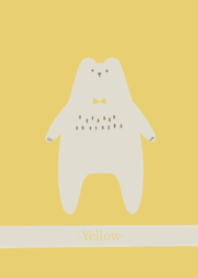 北極熊【黄色】