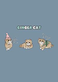 gingercat8 - pale denim