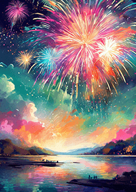 Beautiful Fireworks Theme#78