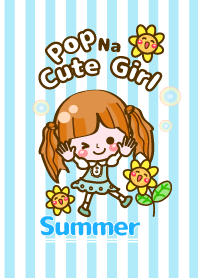 Pop & Cute girl summer