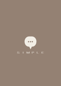 SIMPLE(beige brown)V.1577b