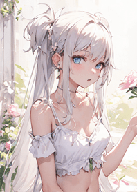 白色少女心情
