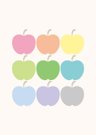 Pastel apple