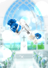 恋愛運爆上♡ペアリング＆ブルーローズ