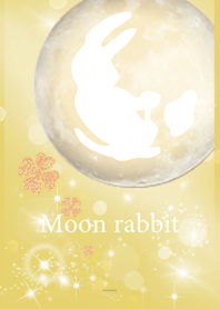 Gold : Lucky Moon &  Rabbit