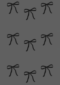 Simple Ribbon (Gray and Black)