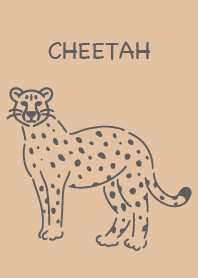 Cheetah simple brown