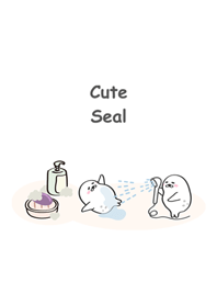 Lazy Seal Forces-Playing in the Water