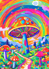 POP ART_mushroom01