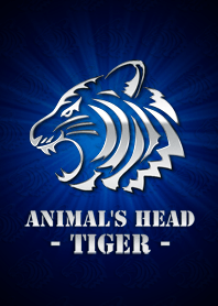 Animal's Head Silver -Tiger-