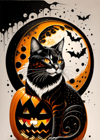 halloween cat 93788c