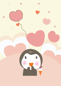 Cute penguin theme v.2 (JP)