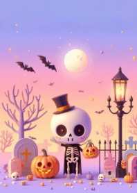 Halloween fun ghost cute n.94