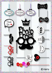 大人可愛い♥フォトプロップス