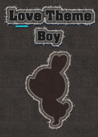 Rabbit and jeans fabric theme 86