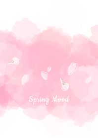 水彩グラデーション・桜
